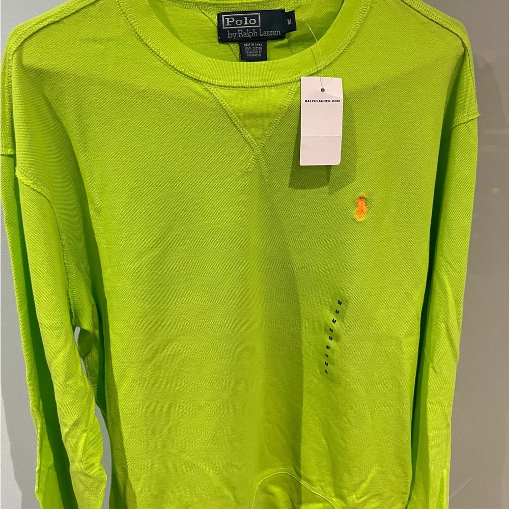 Polo by Ralph Lauren Green Crewneck Sweater